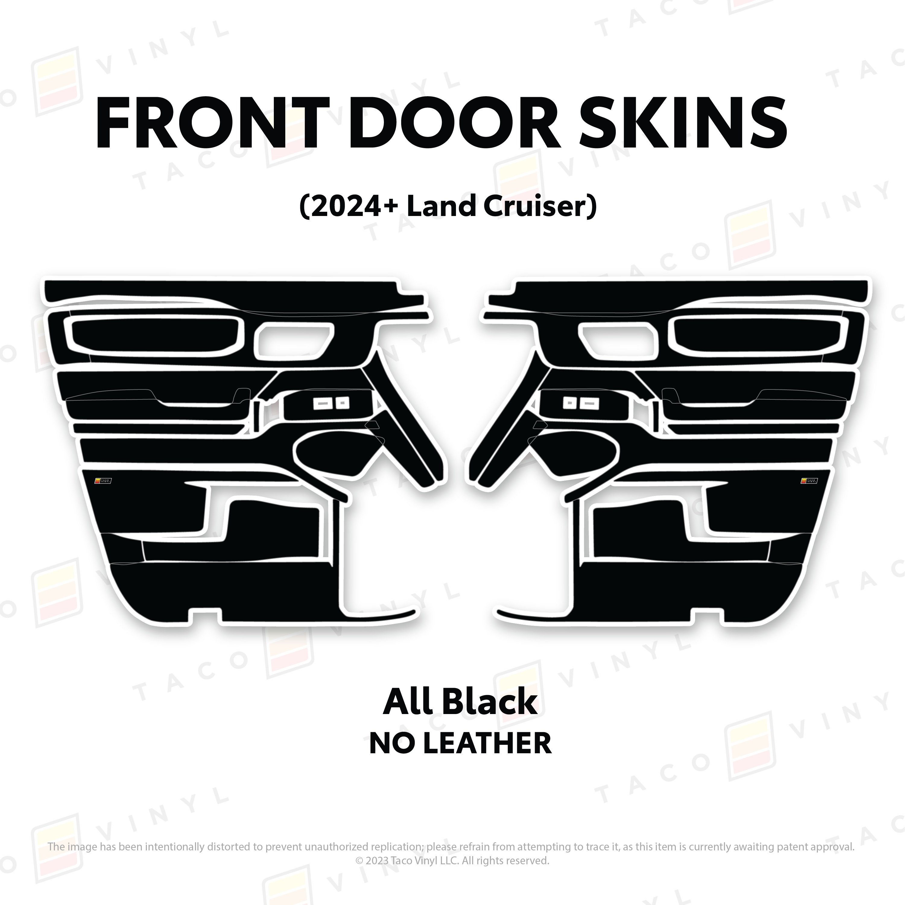 2024+ Land Cruiser 250 Door Skins