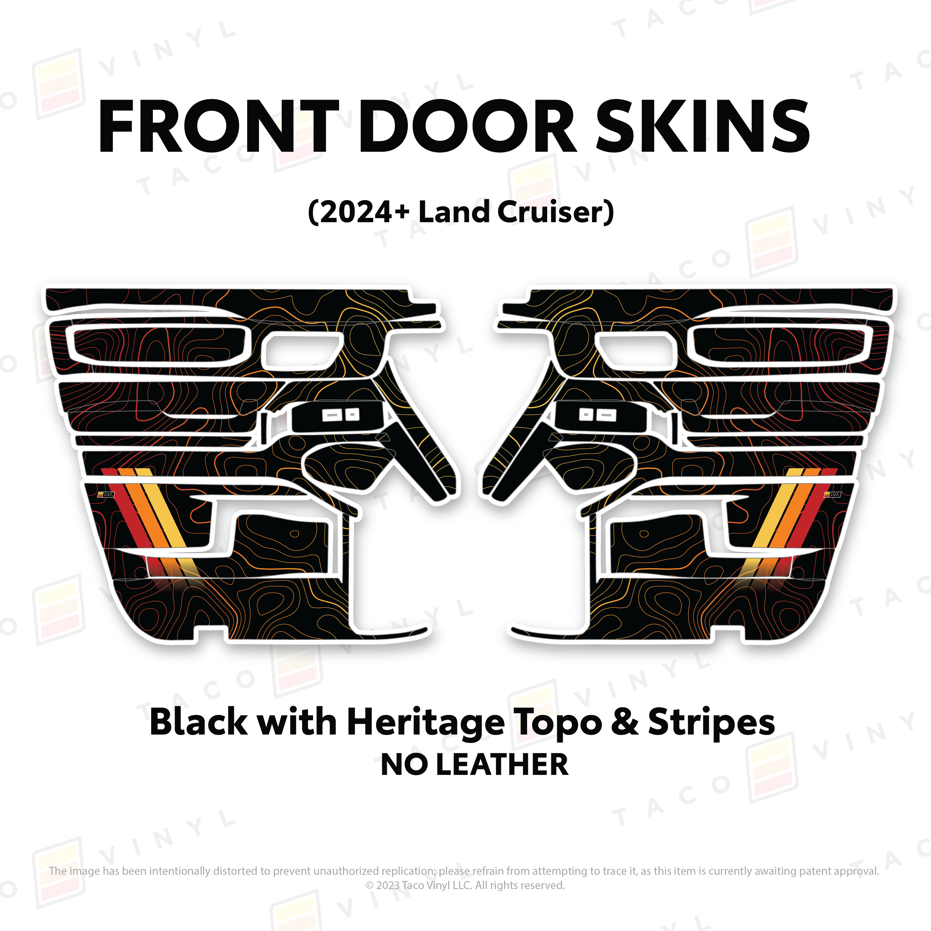 2024+ Land Cruiser 250 Door Skins