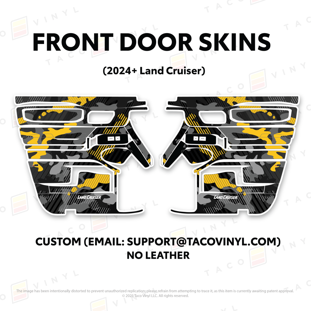 2024+ Land Cruiser 250 Door Skins