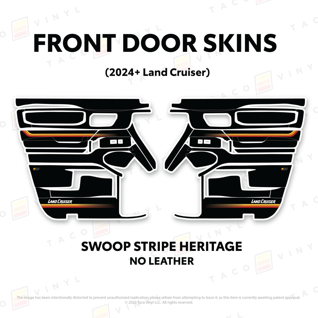 2024+ Land Cruiser 250 Door Skins