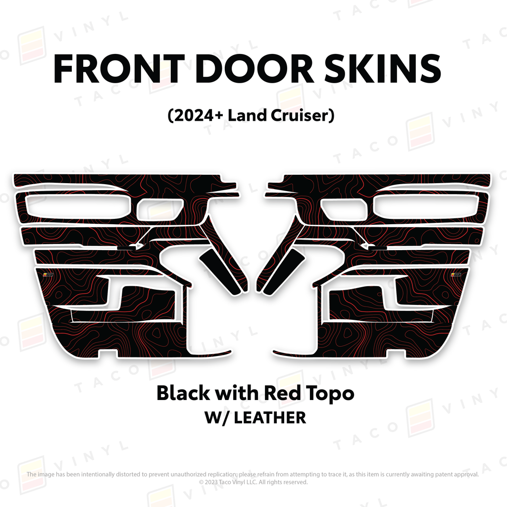 2024+ Land Cruiser 250 Door Skins