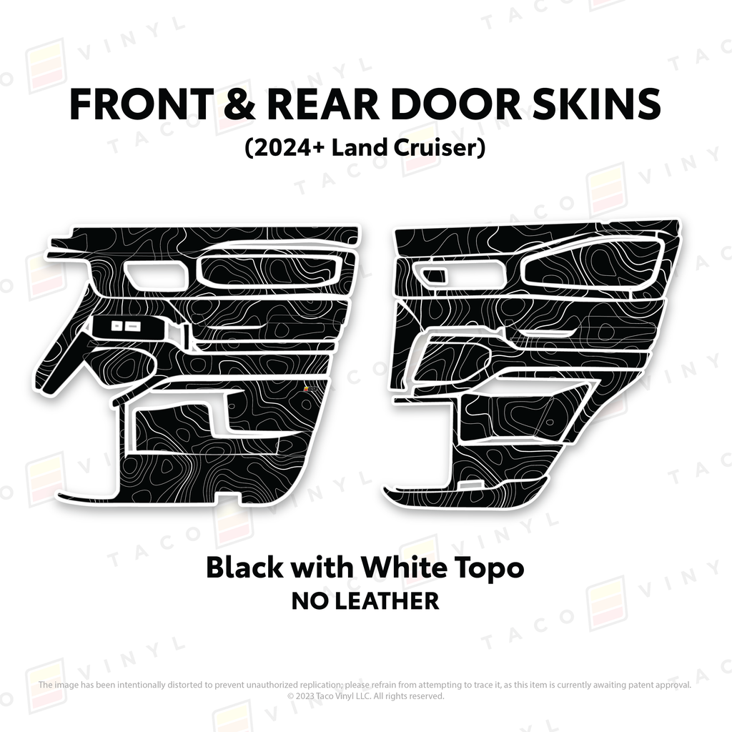 2024+ Land Cruiser 250 Door Skins