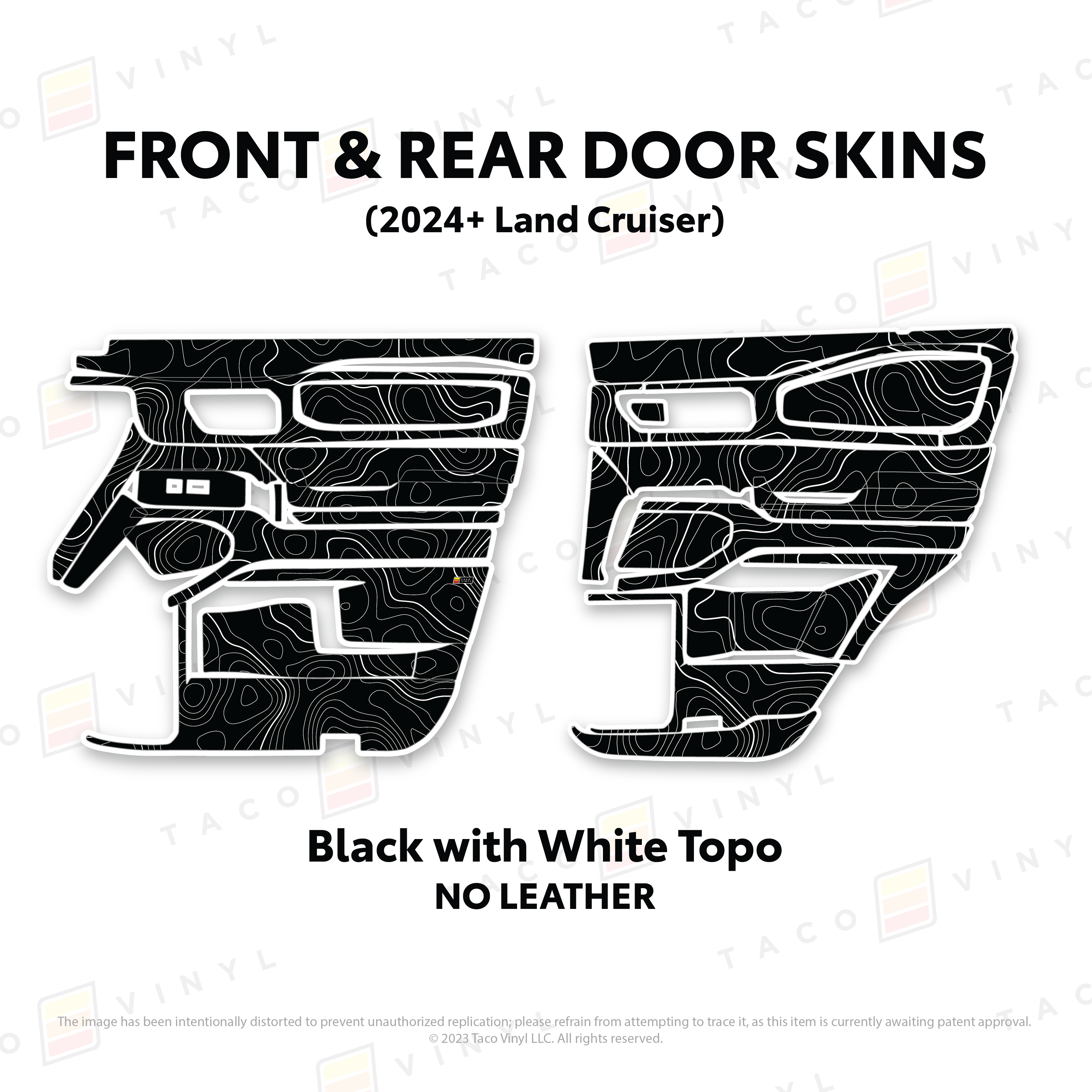 2024+ Land Cruiser 250 Door Skins