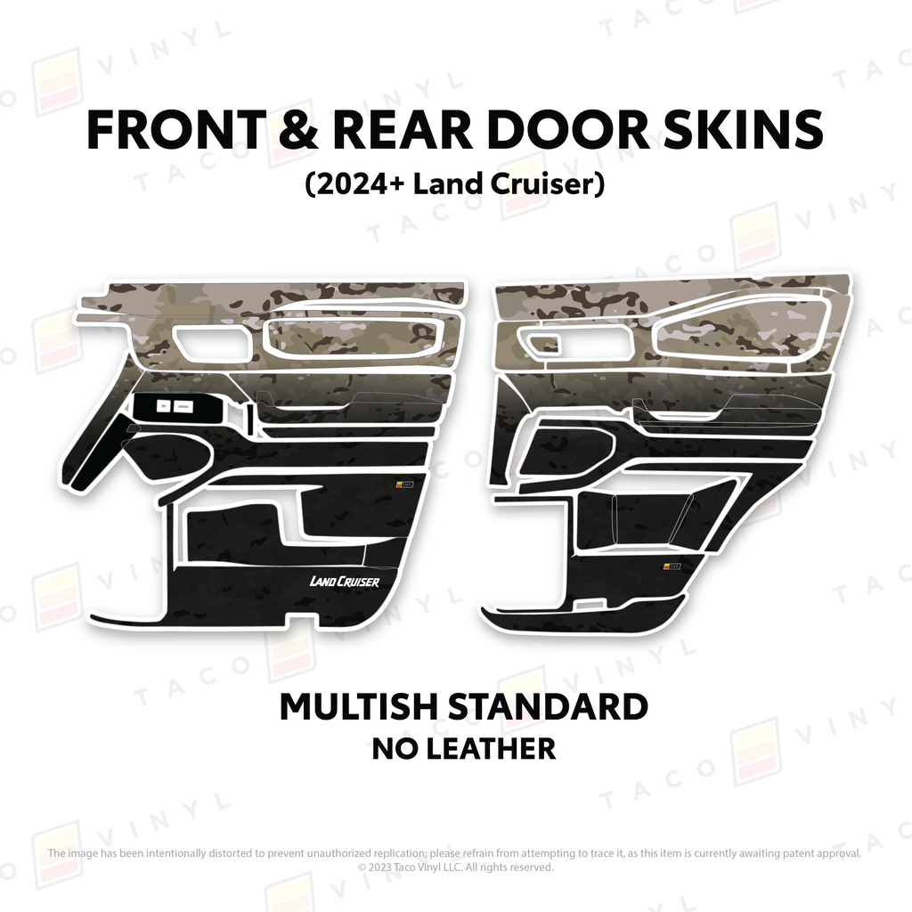 2024+ Land Cruiser 250 Door Skins