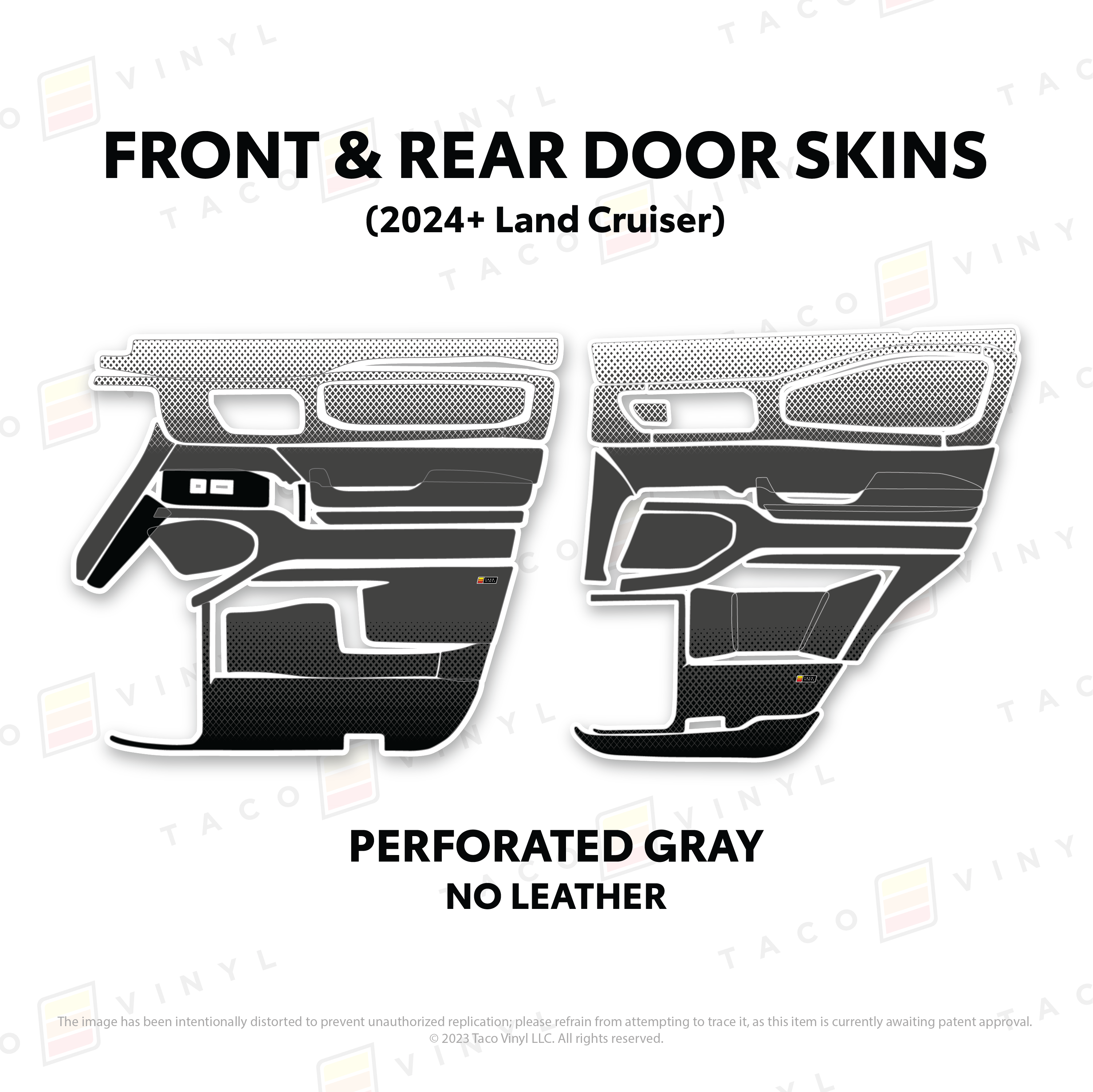 2024+ Land Cruiser 250 Door Skins