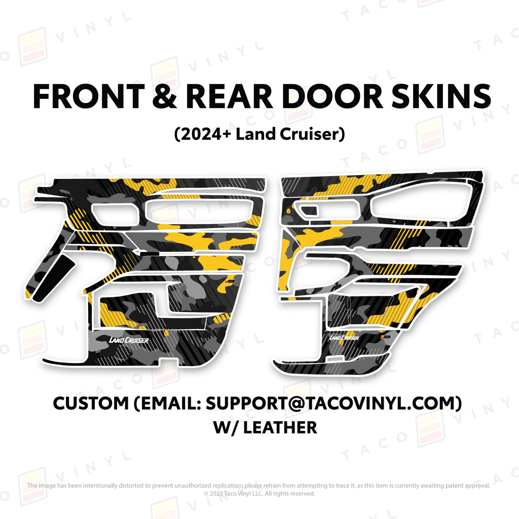 2024+ Land Cruiser 250 Door Skins