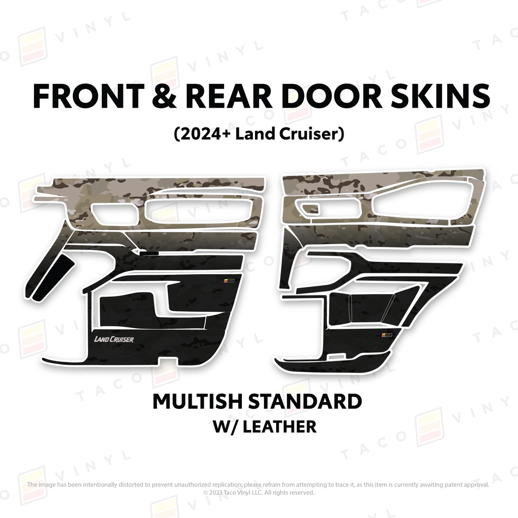2024+ Land Cruiser 250 Door Skins
