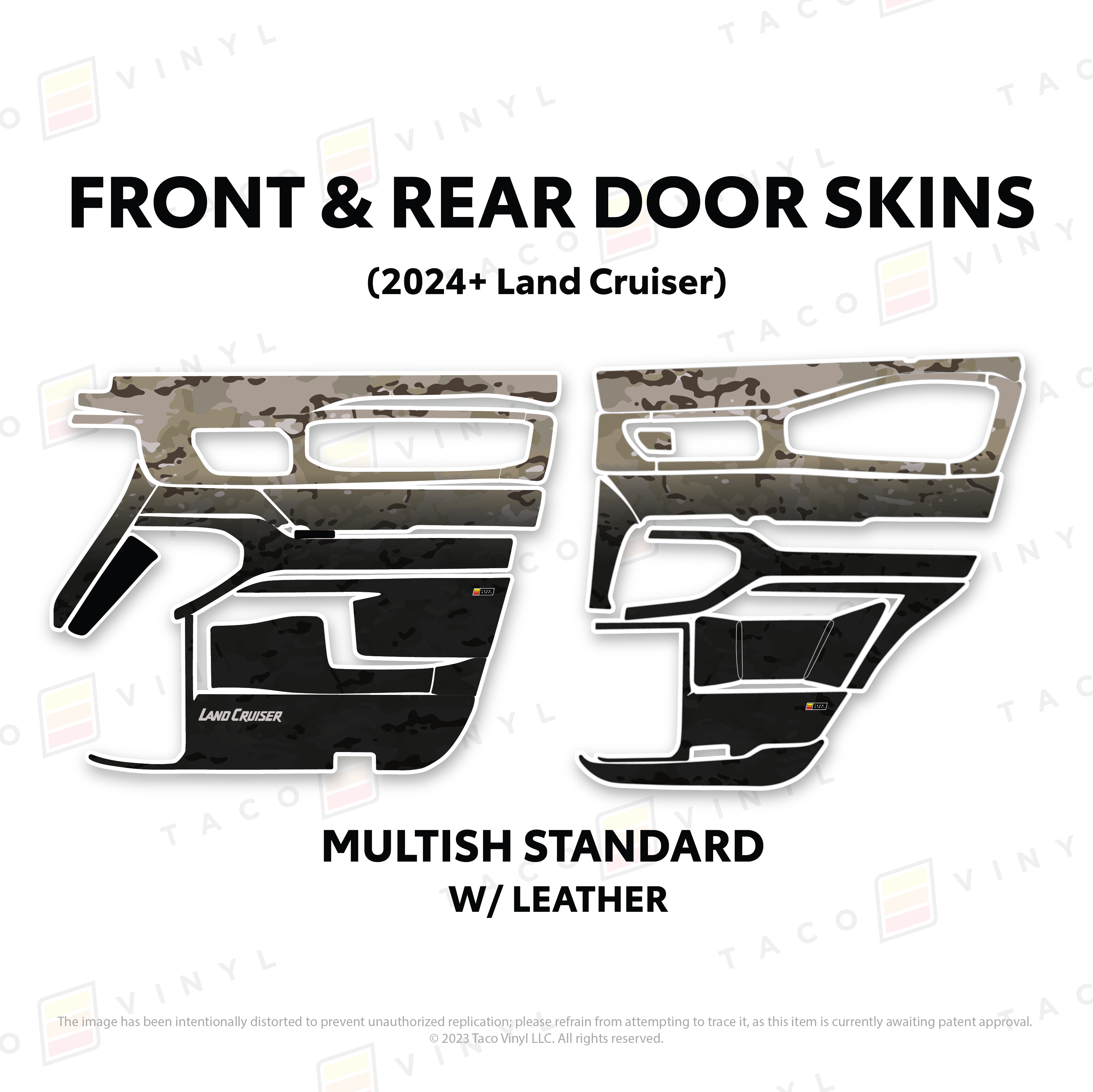 2024+ Land Cruiser 250 Door Skins