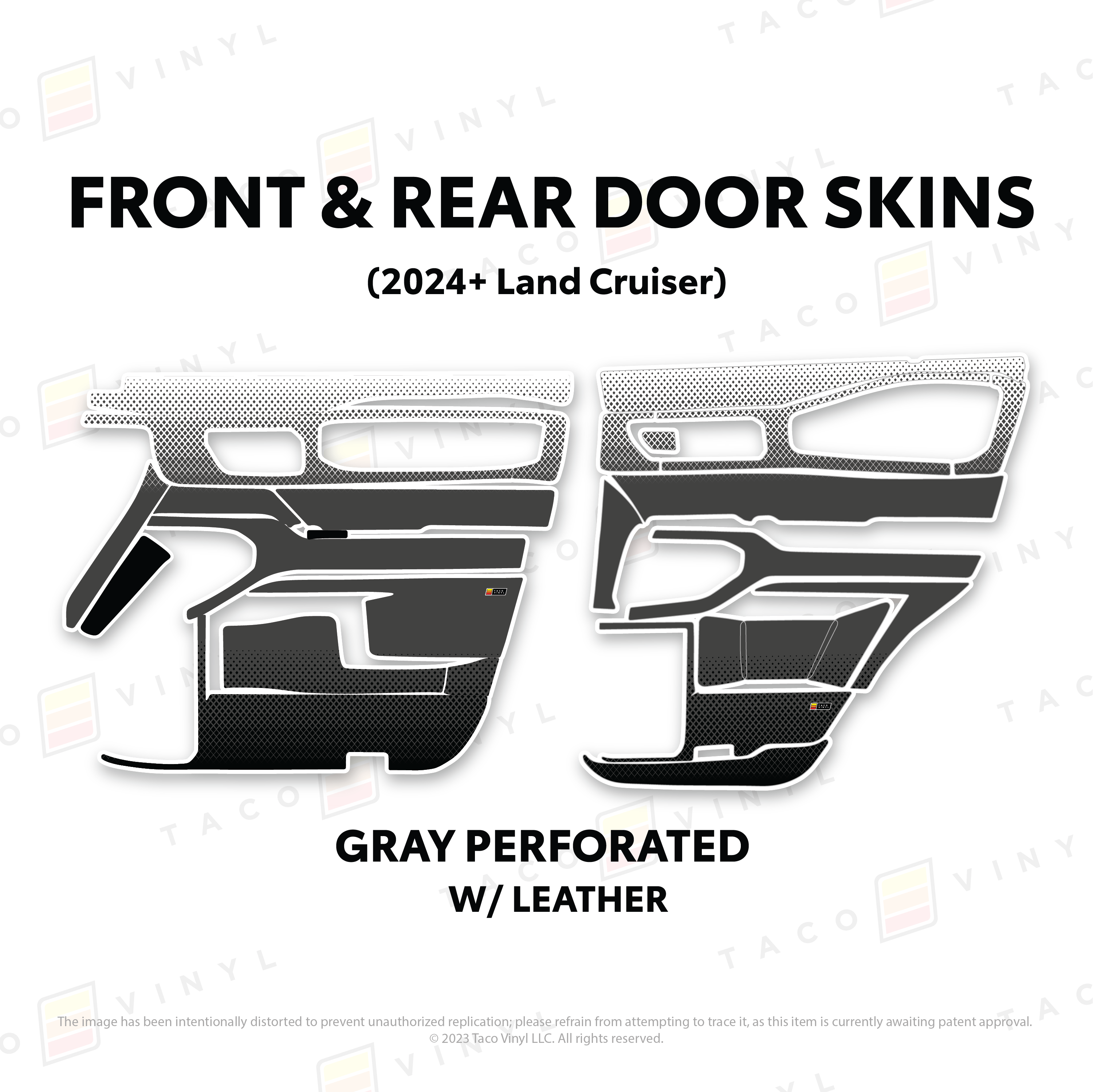 2024+ Land Cruiser 250 Door Skins