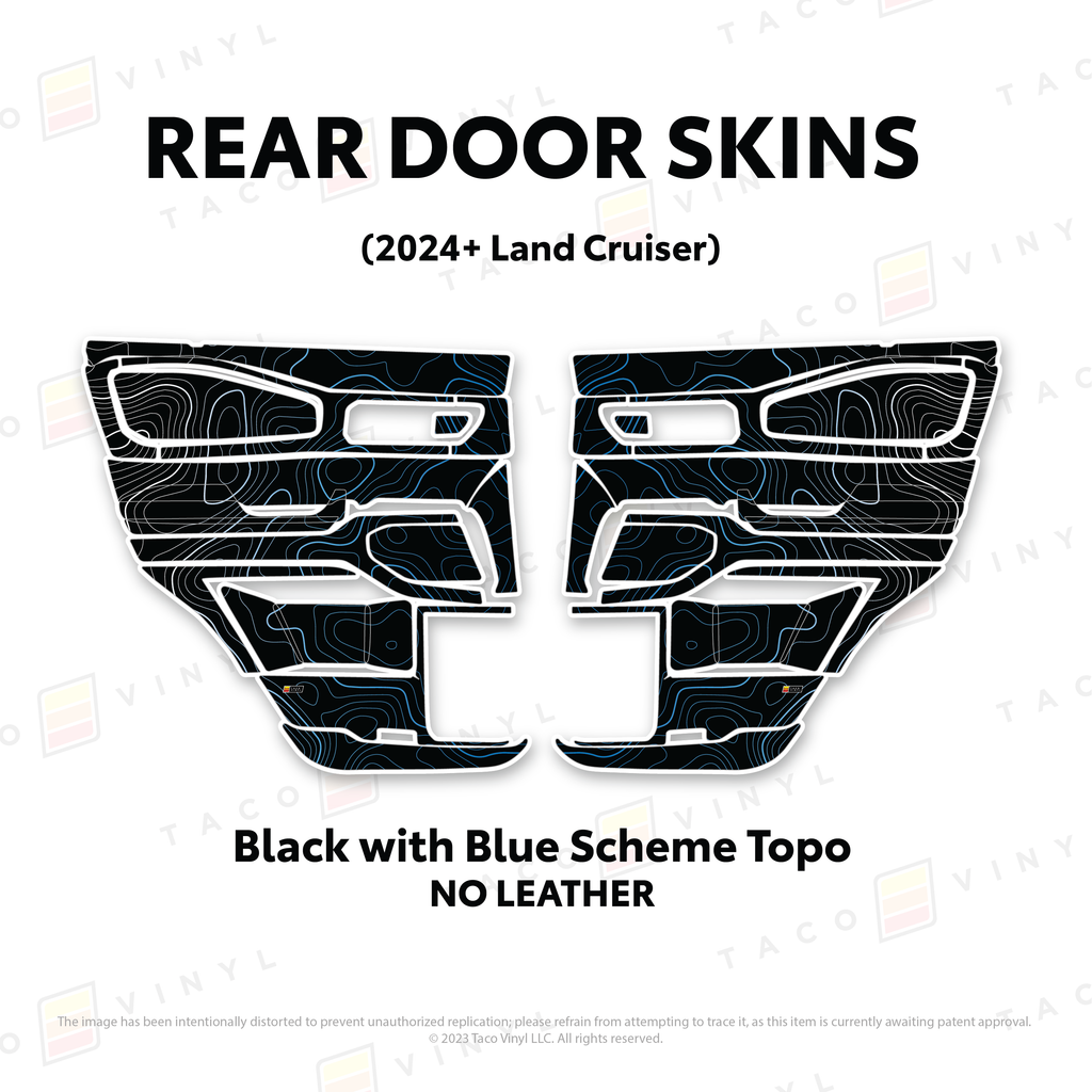 2024+ Land Cruiser 250 Door Skins