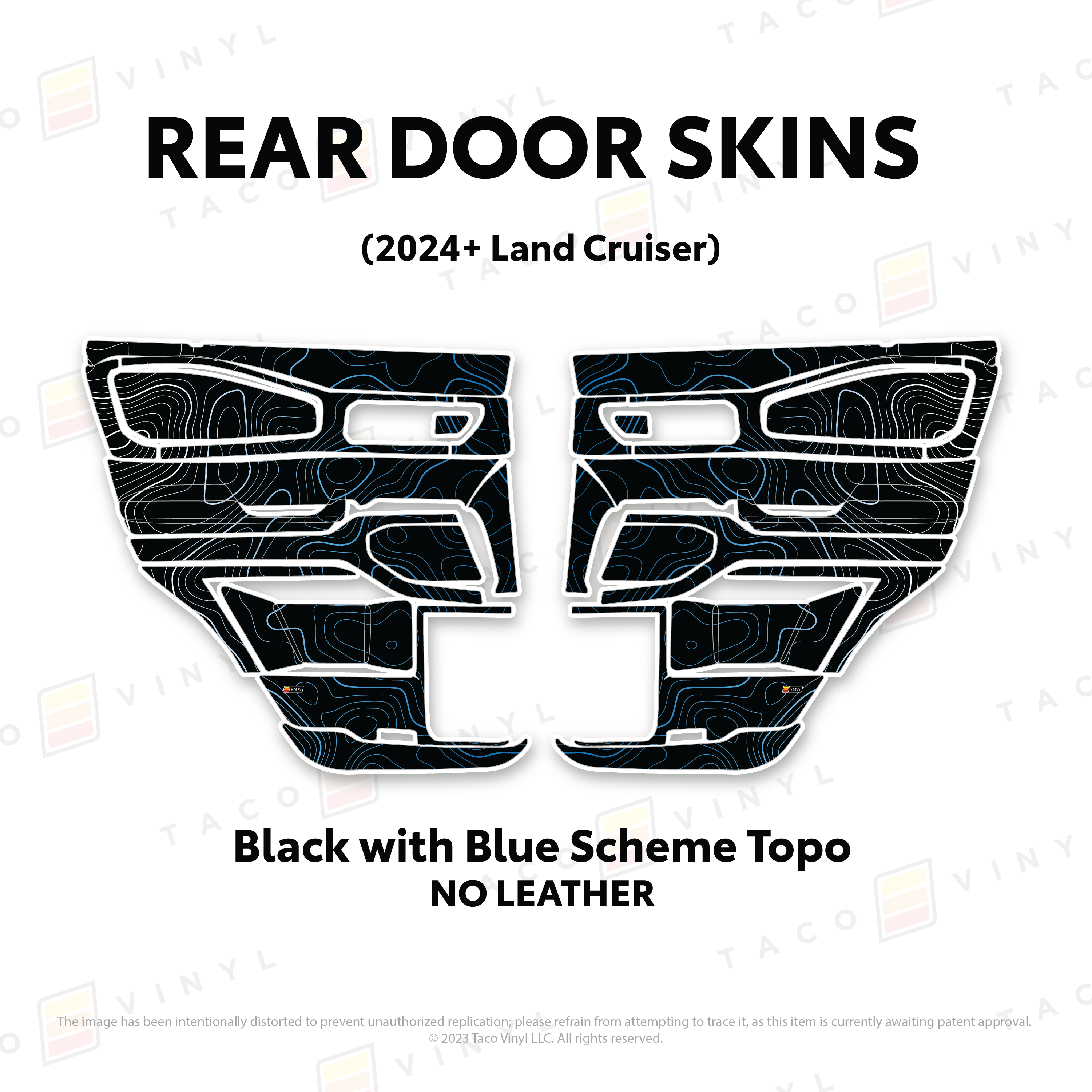 2024+ Land Cruiser 250 Door Skins