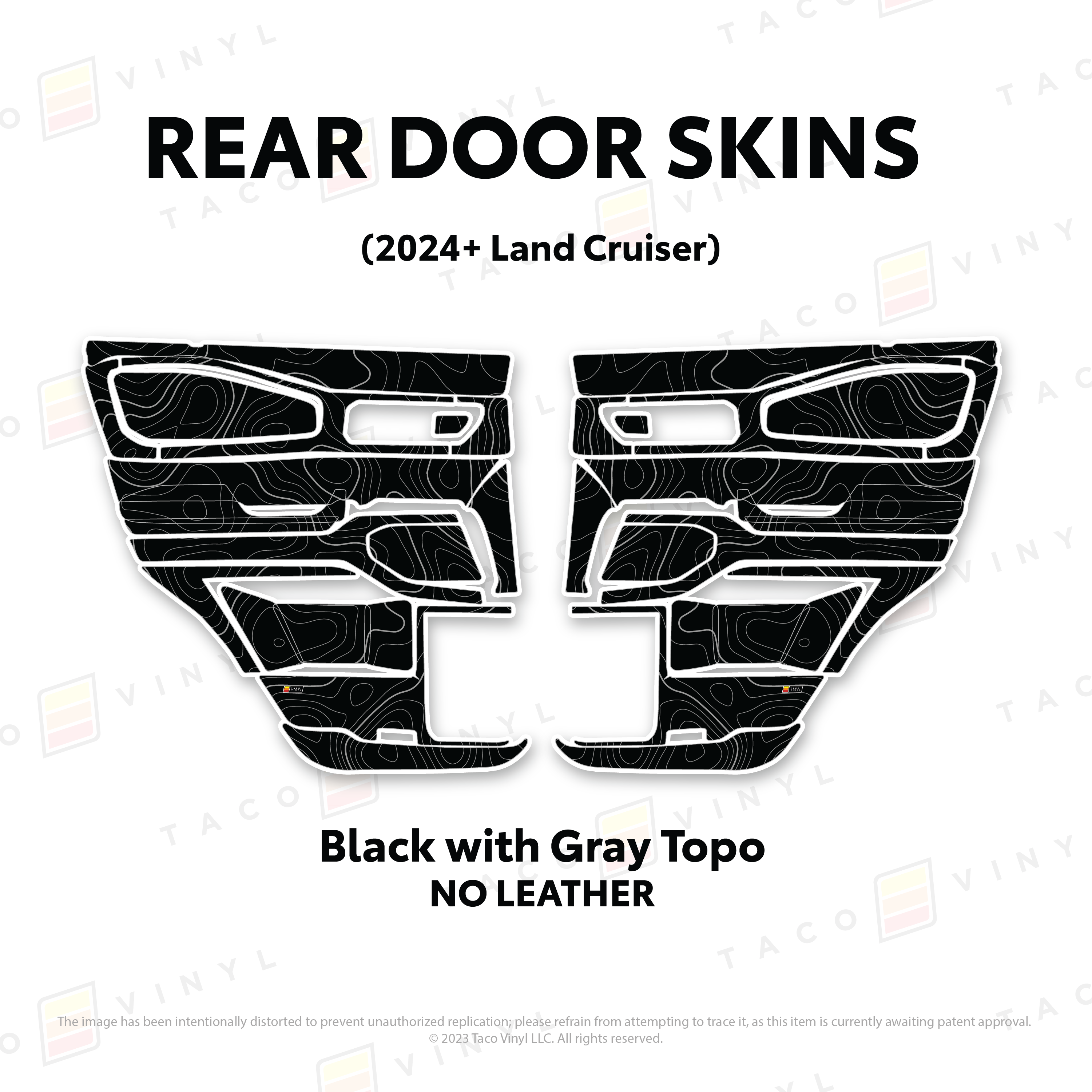 2024+ Land Cruiser 250 Door Skins