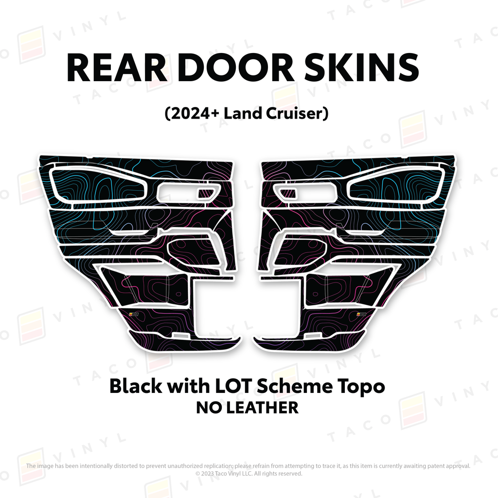 2024+ Land Cruiser 250 Door Skins