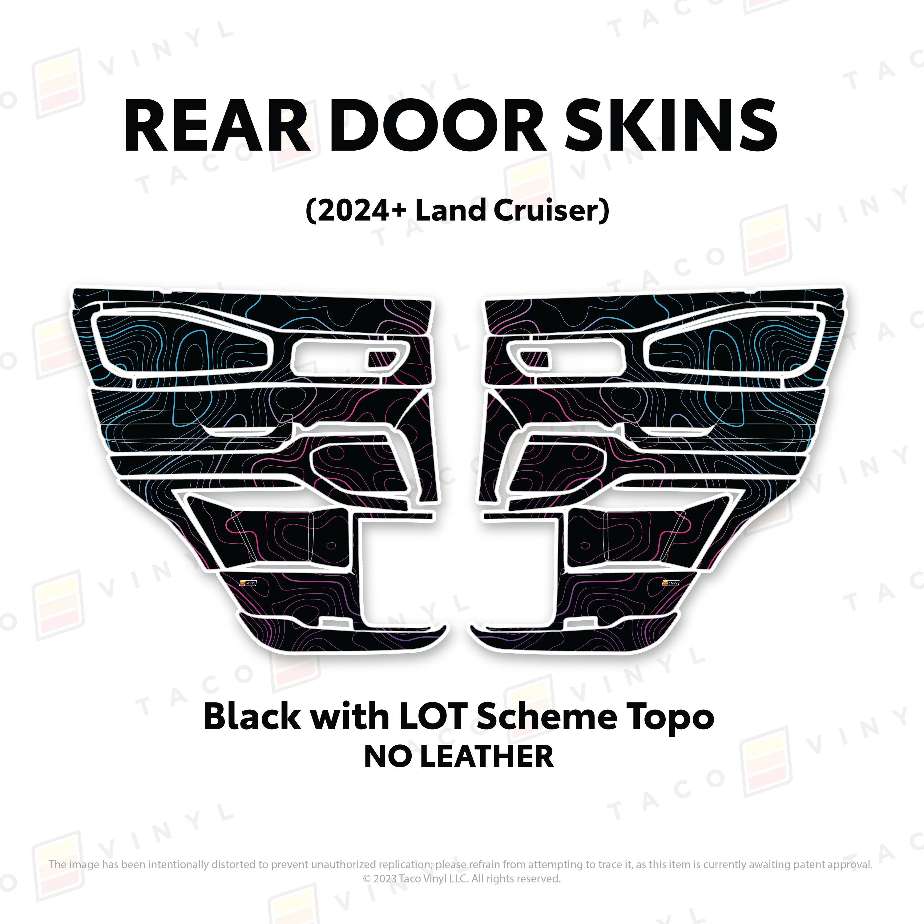 2024+ Land Cruiser 250 Door Skins