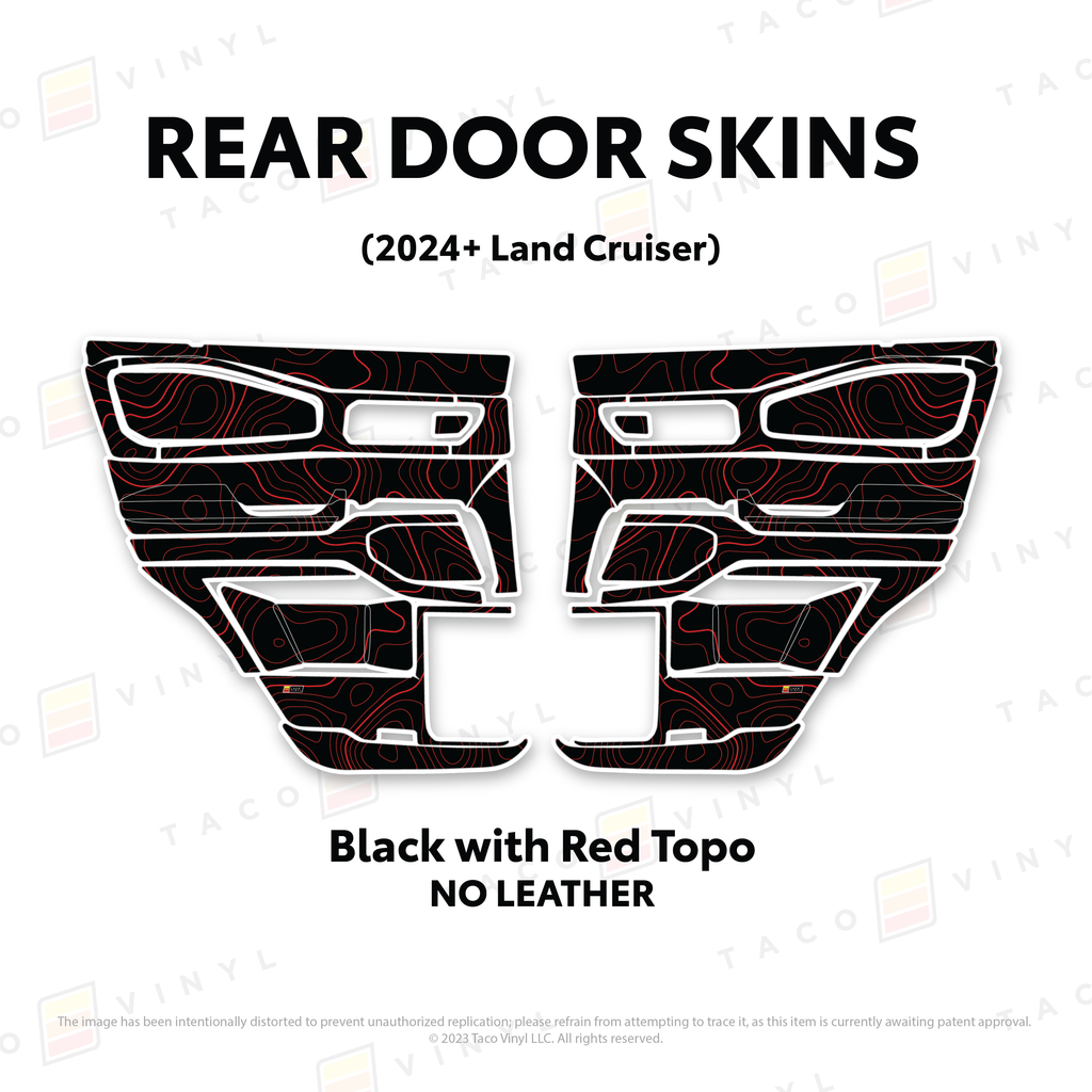 2024+ Land Cruiser 250 Door Skins