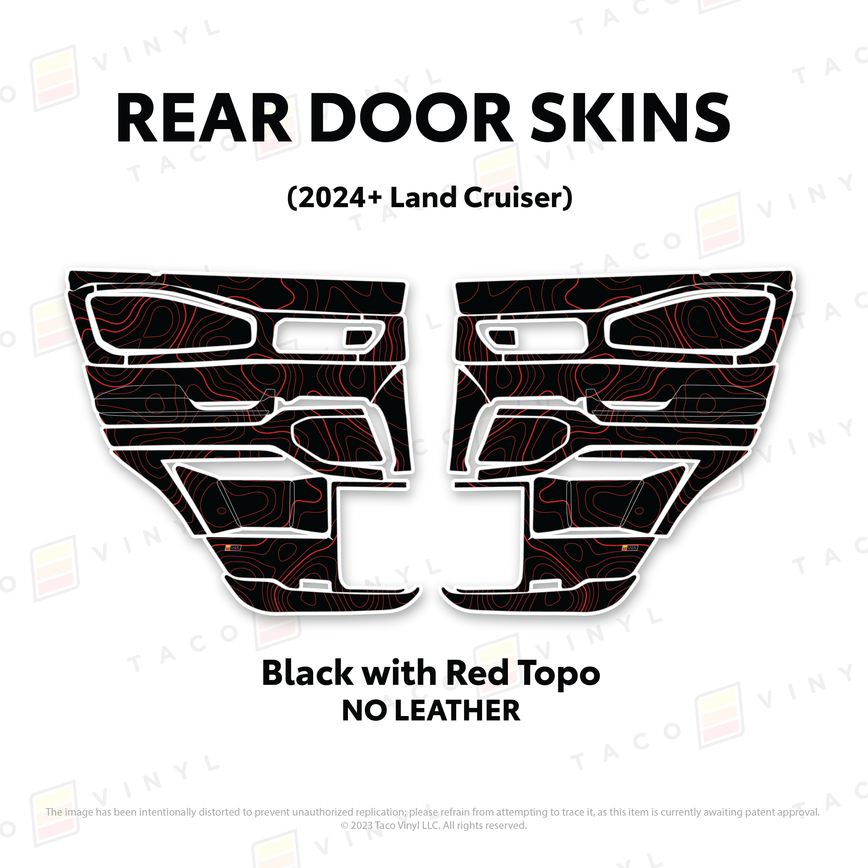 2024+ Land Cruiser 250 Door Skins