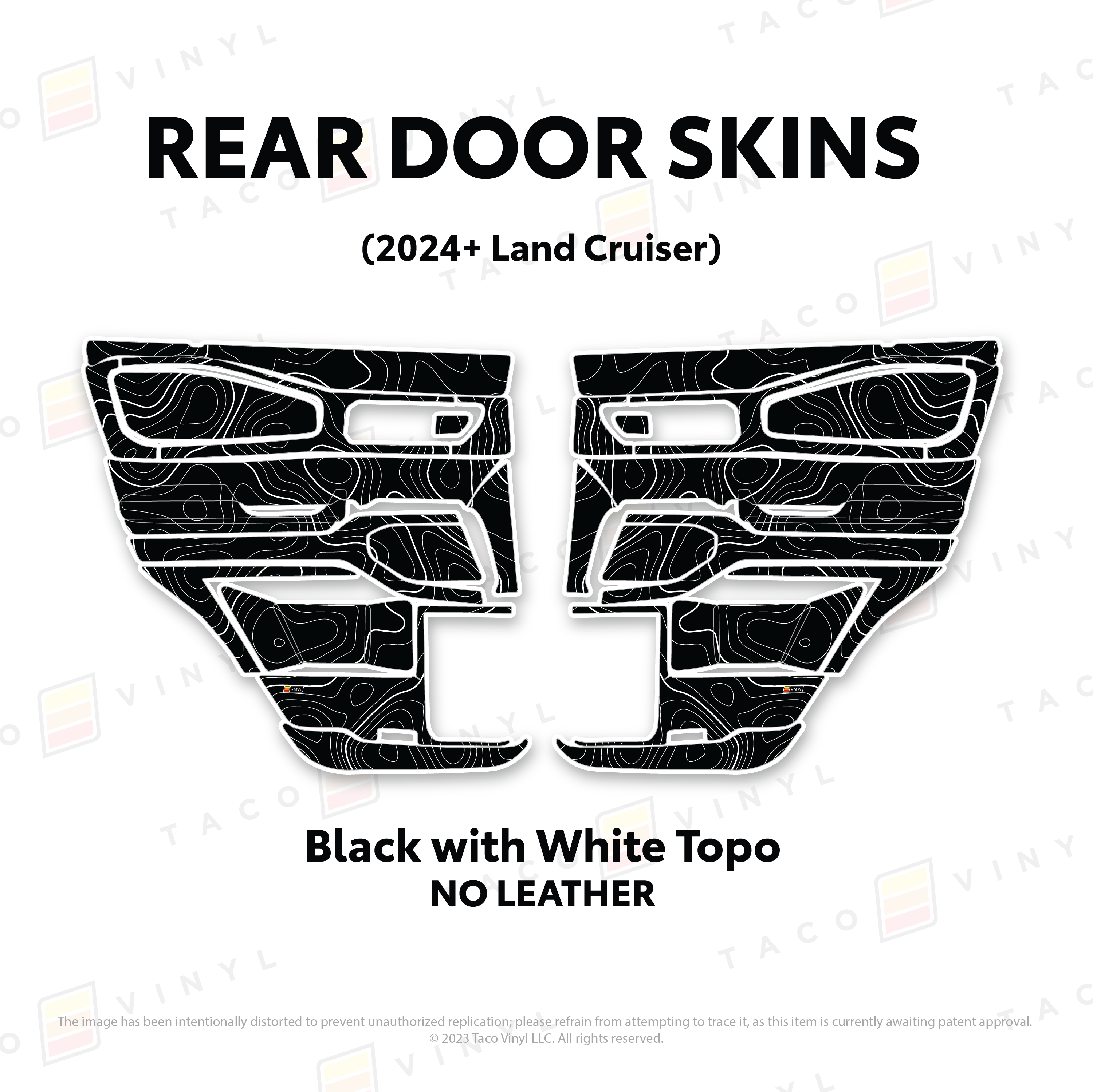 2024+ Land Cruiser 250 Door Skins