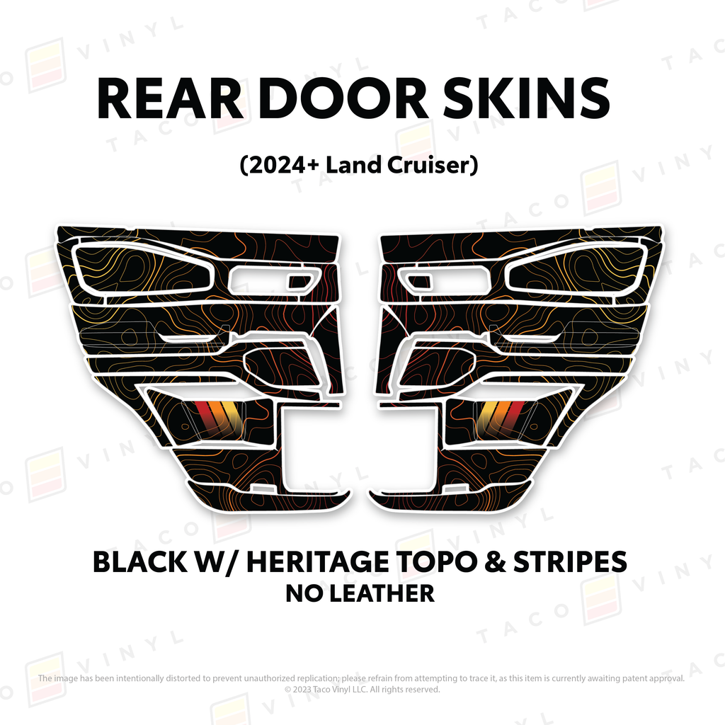2024+ Land Cruiser 250 Door Skins