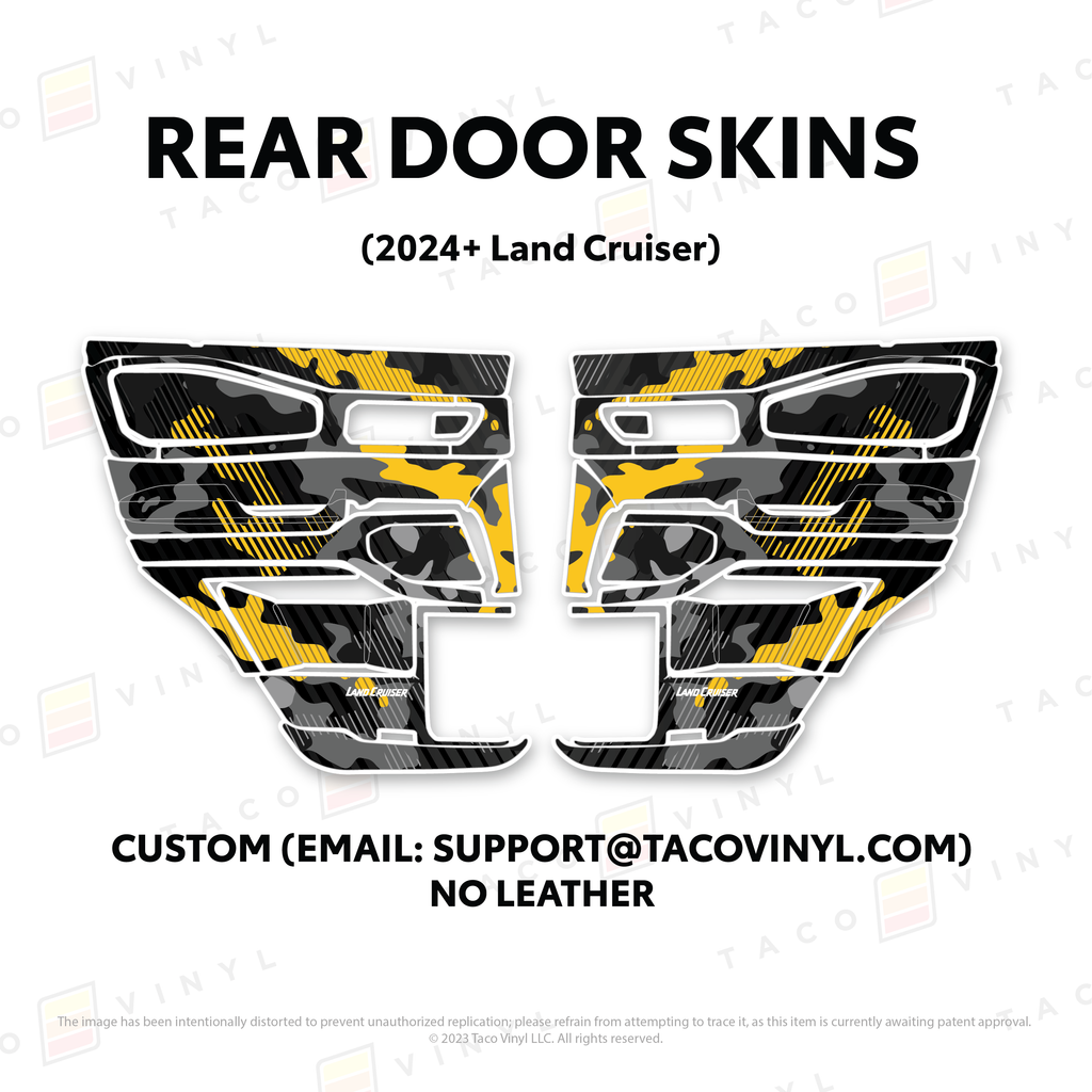 2024+ Land Cruiser 250 Door Skins