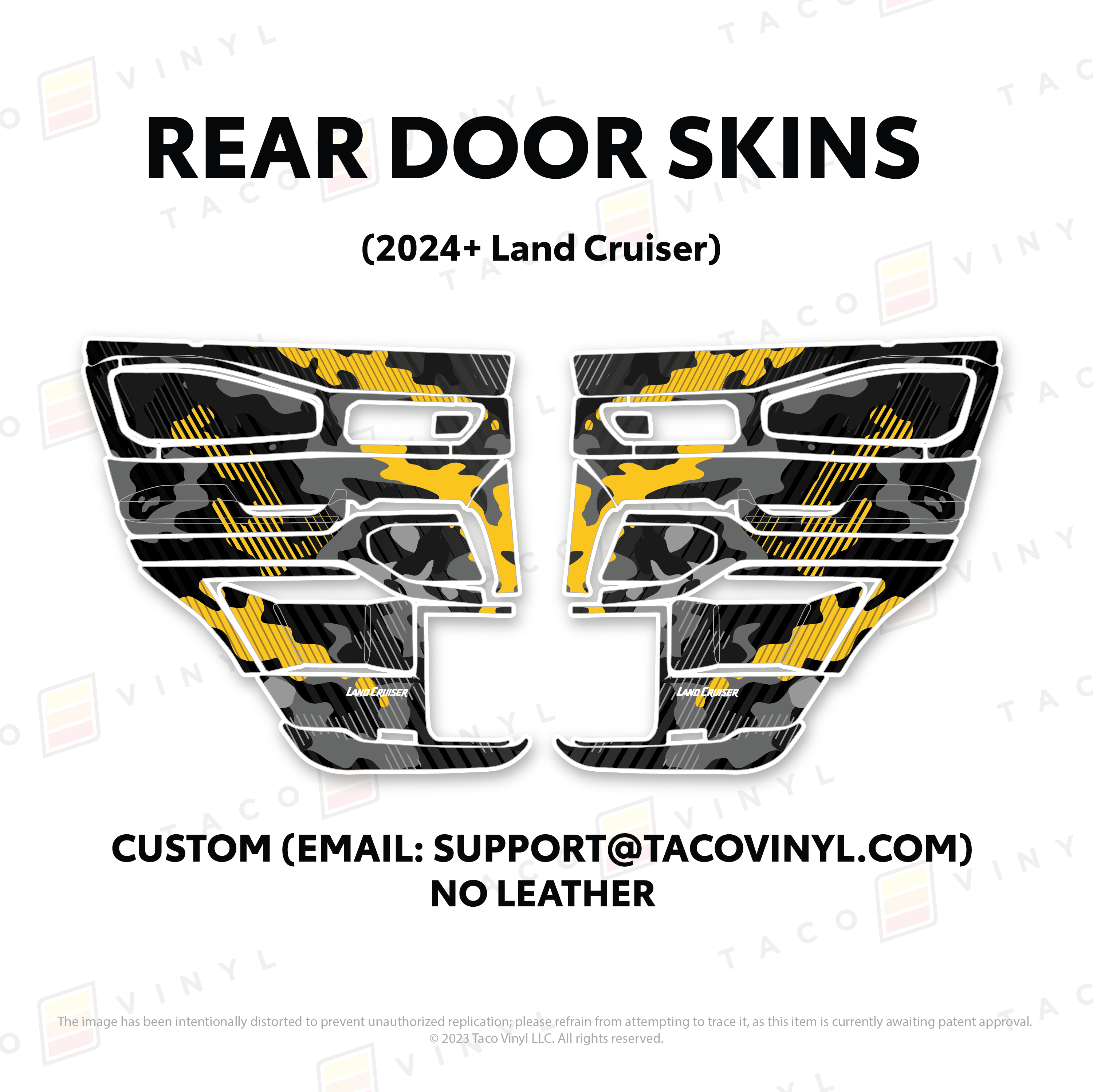 2024+ Land Cruiser 250 Door Skins
