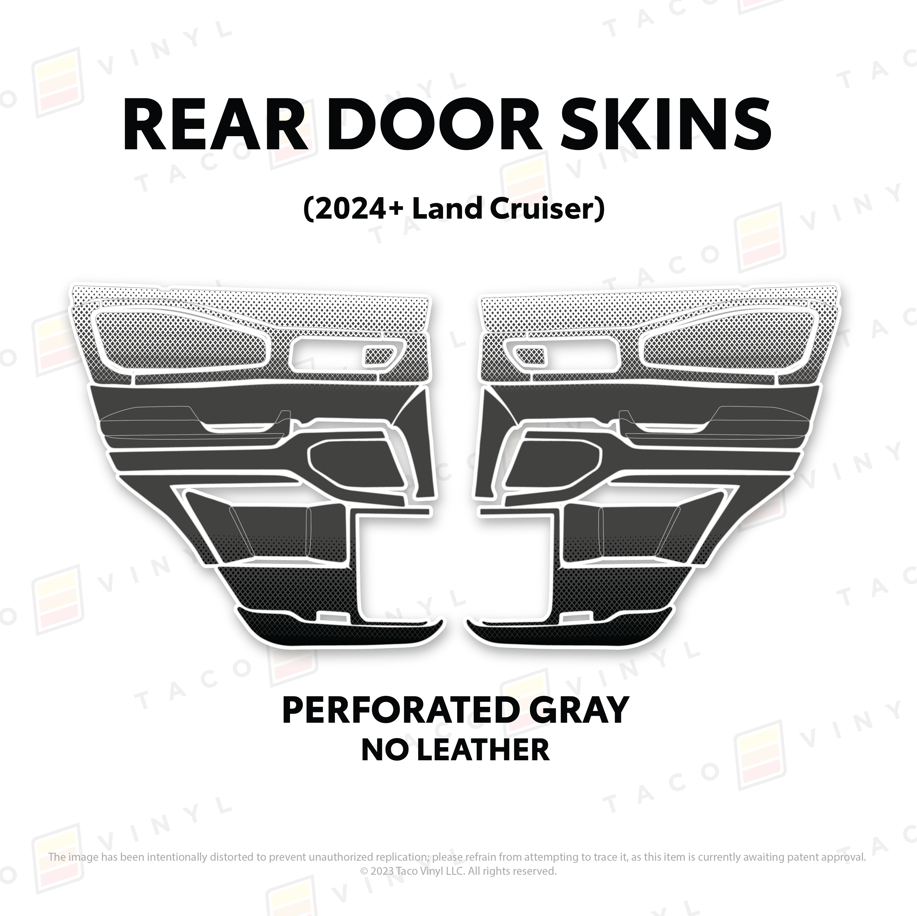 2024+ Land Cruiser 250 Door Skins