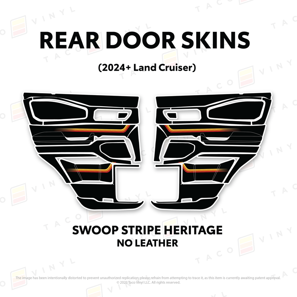2024+ Land Cruiser 250 Door Skins