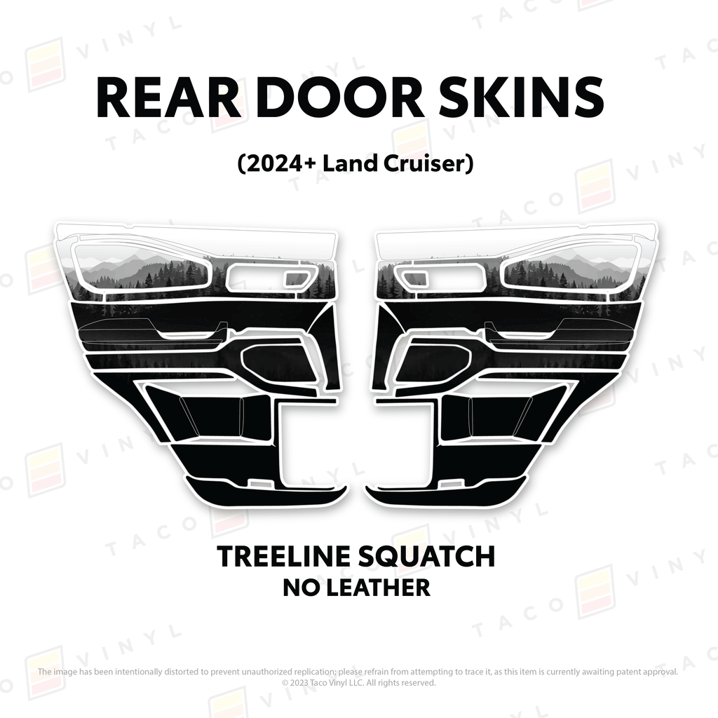 2024+ Land Cruiser 250 Door Skins