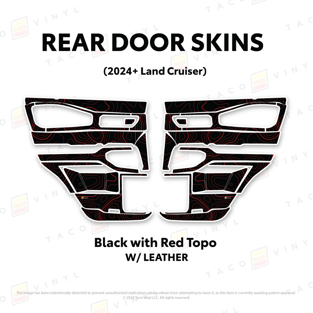 2024+ Land Cruiser 250 Door Skins