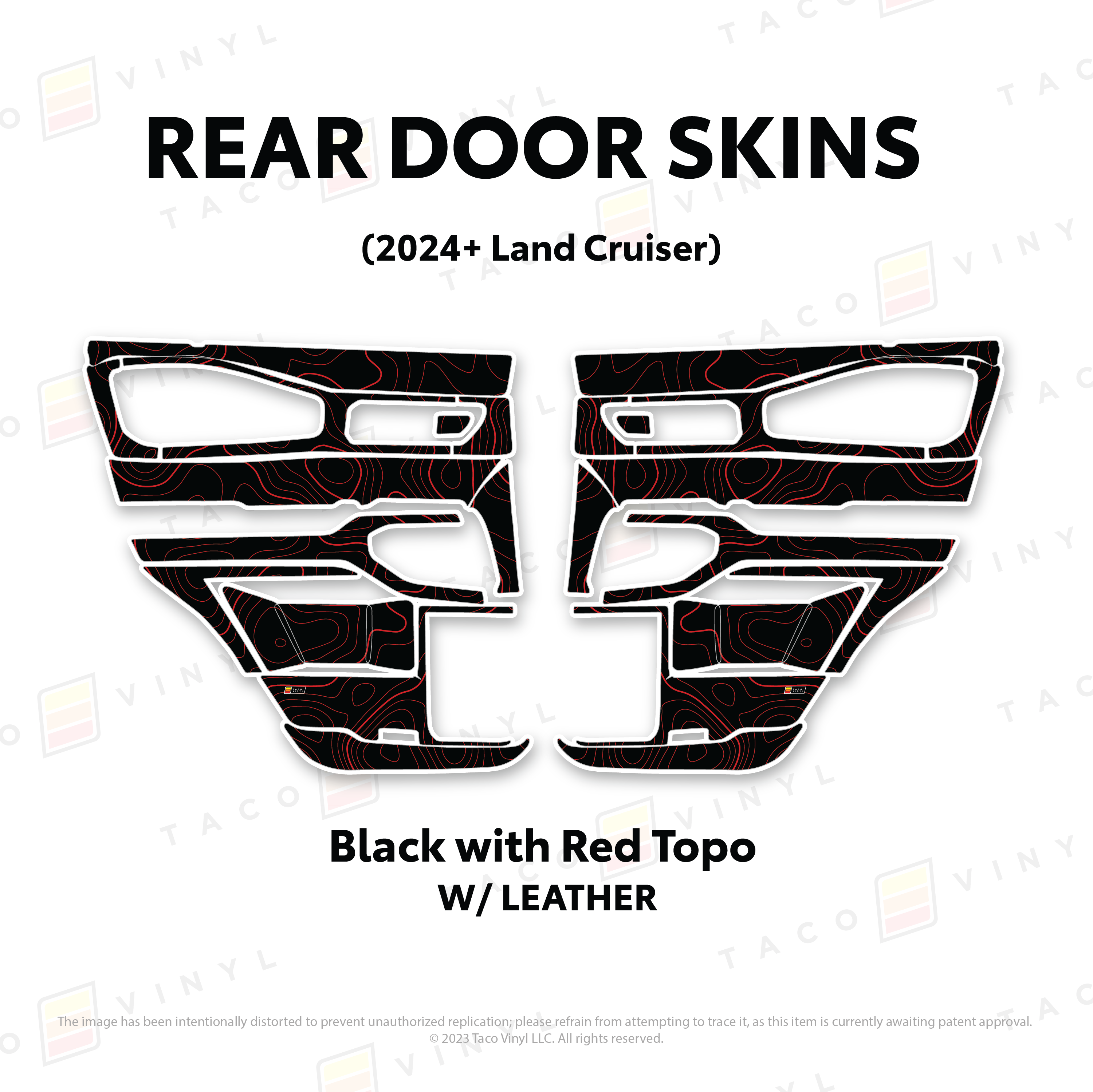 2024+ Land Cruiser 250 Door Skins