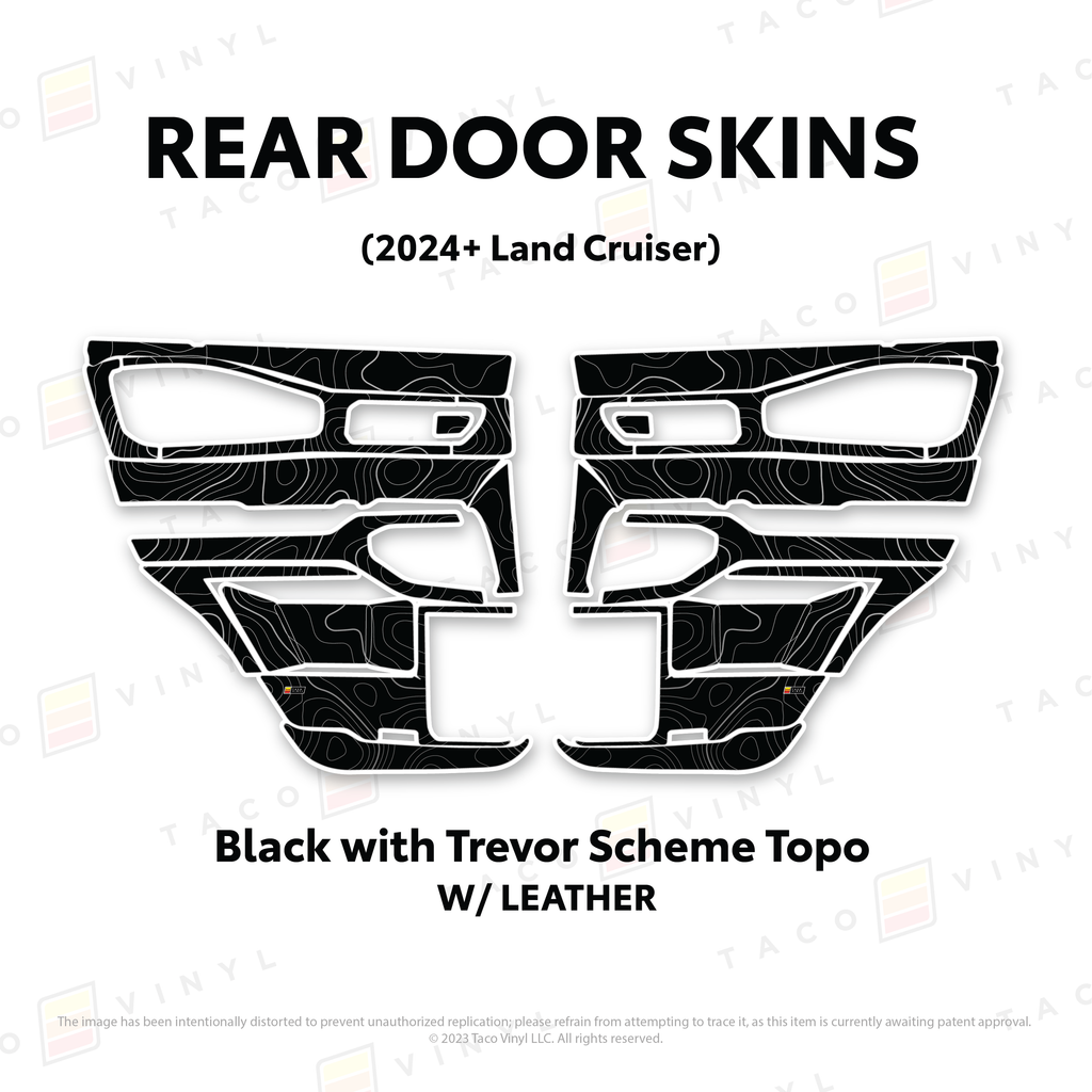 2024+ Land Cruiser 250 Door Skins