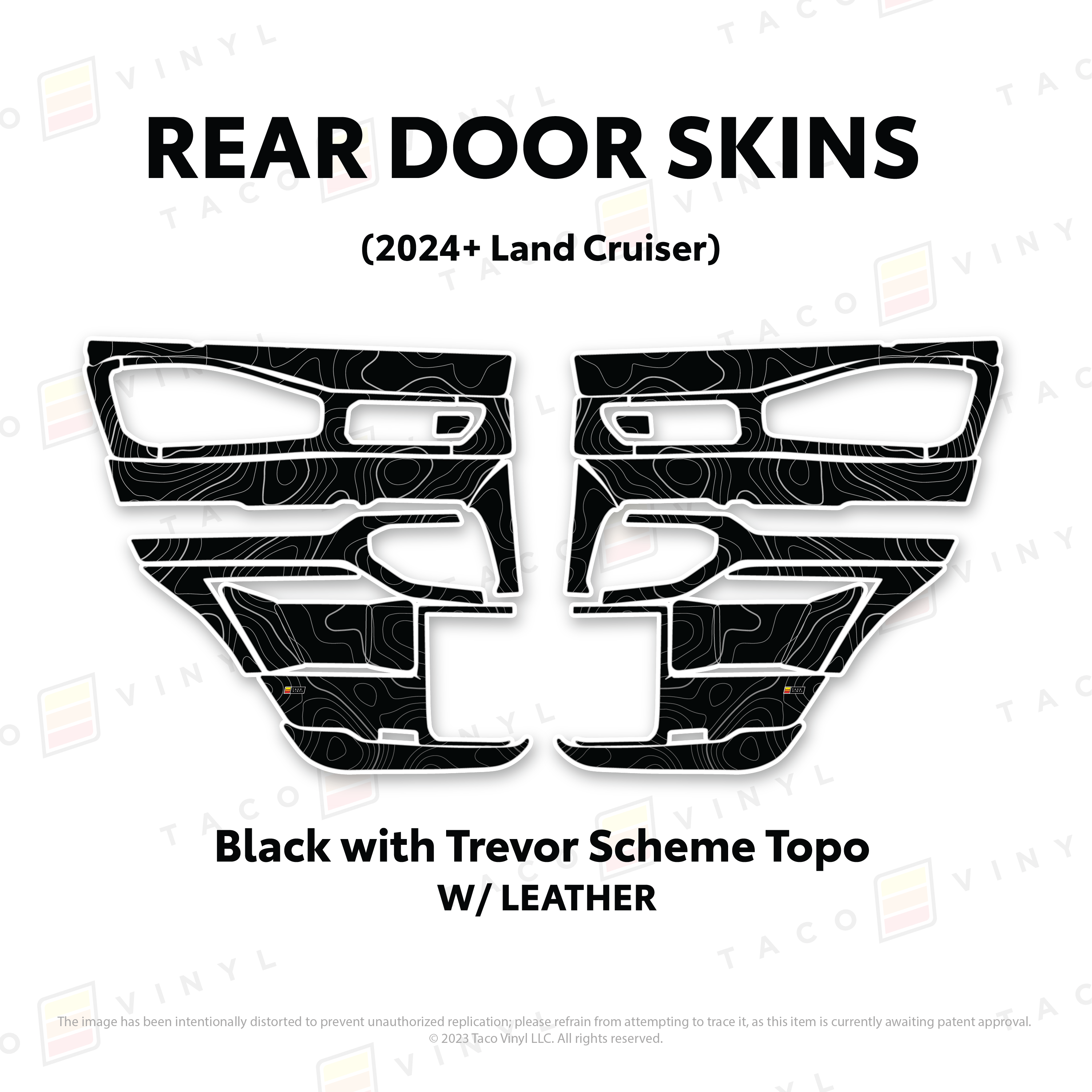 2024+ Land Cruiser 250 Door Skins