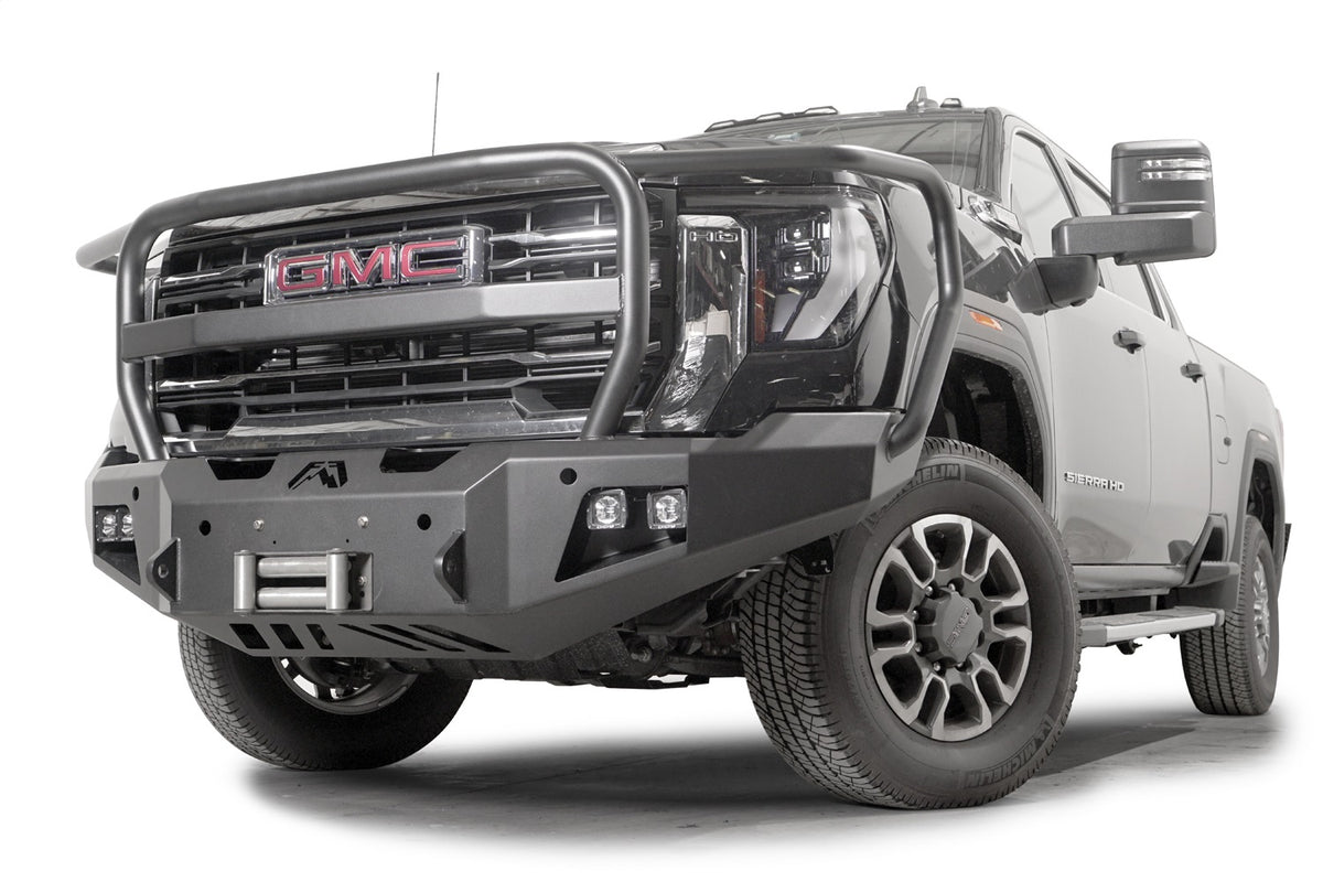 Premium Winch Bumper • GMC Sierra 2500HD–3500HD