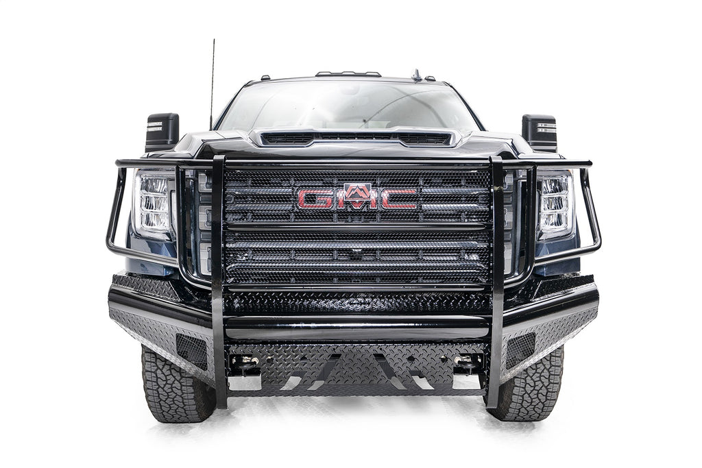 Black Steel Elite Front Bumper • GMC Sierra 2500HD–3500HD