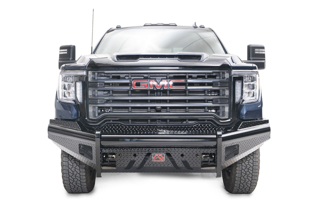 Black Steel Elite Front Bumper • GMC Sierra 2500HD–3500HD