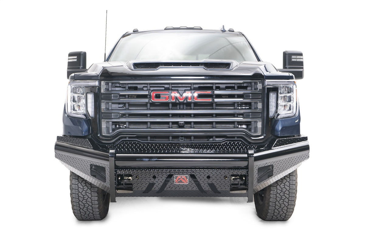 Black Steel Elite Front Bumper • GMC Sierra 2500HD–3500HD
