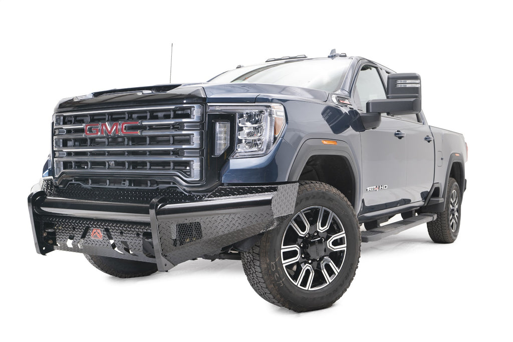 Black Steel Elite Front Bumper • GMC Sierra 2500HD–3500HD