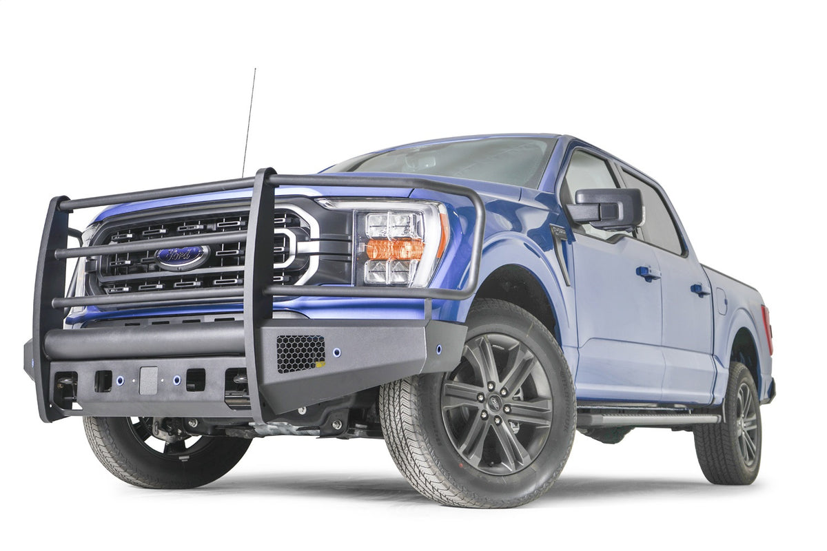 Black Steel Elite Front Bumper • Ford F-150