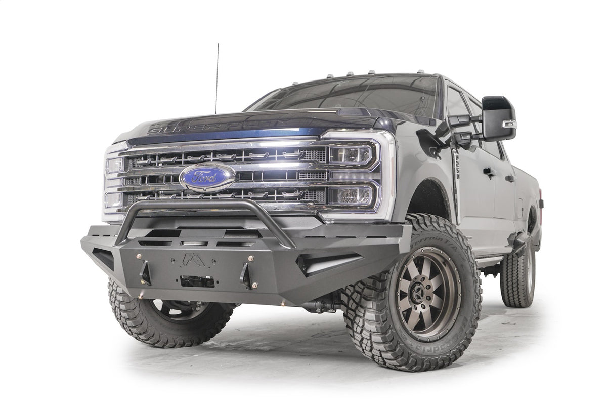 Red Steel Front Bumper • Ford Super Duty