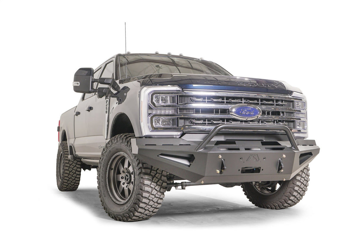 Red Steel Front Bumper • Ford Super Duty