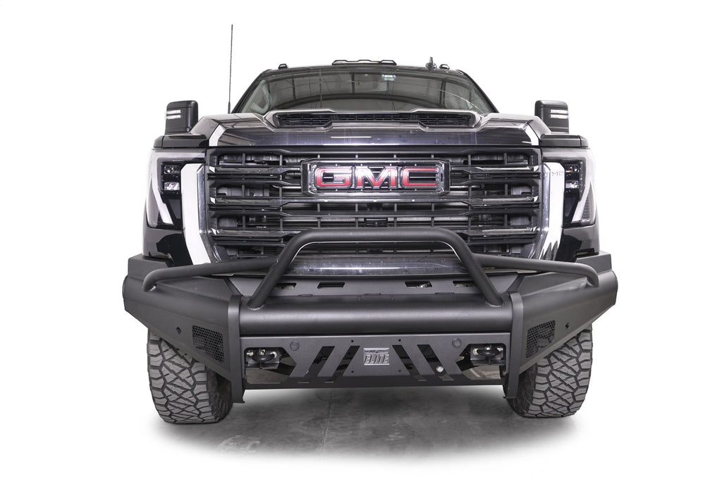 Black Steel Elite Front Bumper • GMC Sierra 2500HD–3500HD