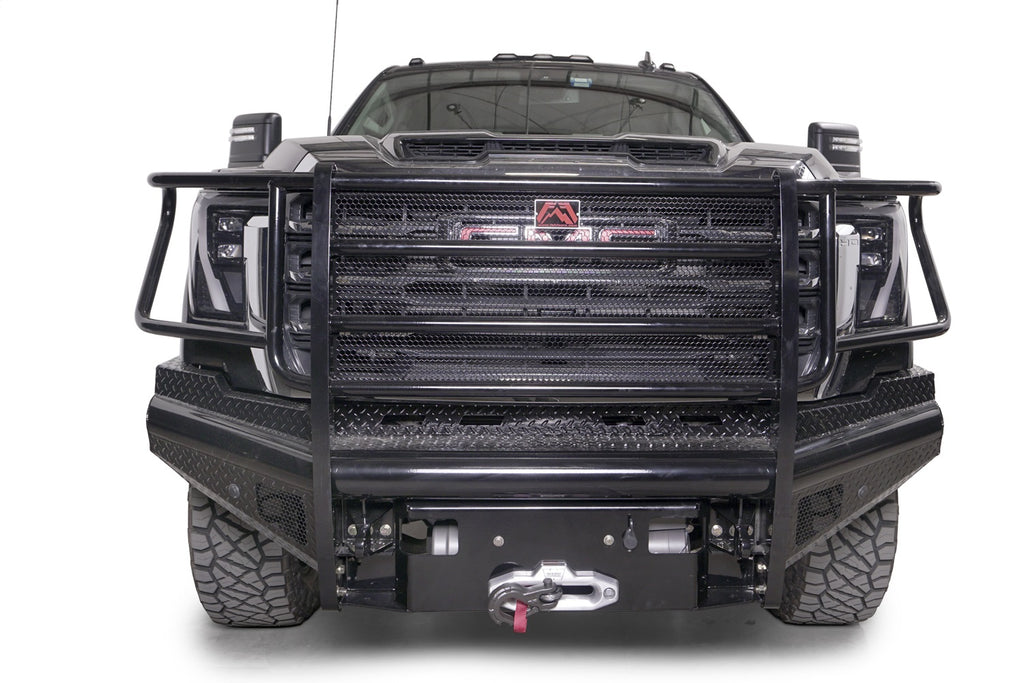 Black Steel Front Bumper • GMC Sierra 2500HD–3500HD