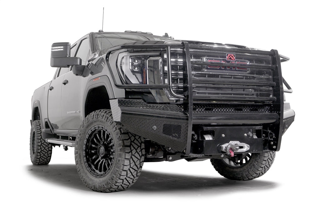 Black Steel Front Bumper • GMC Sierra 2500HD–3500HD