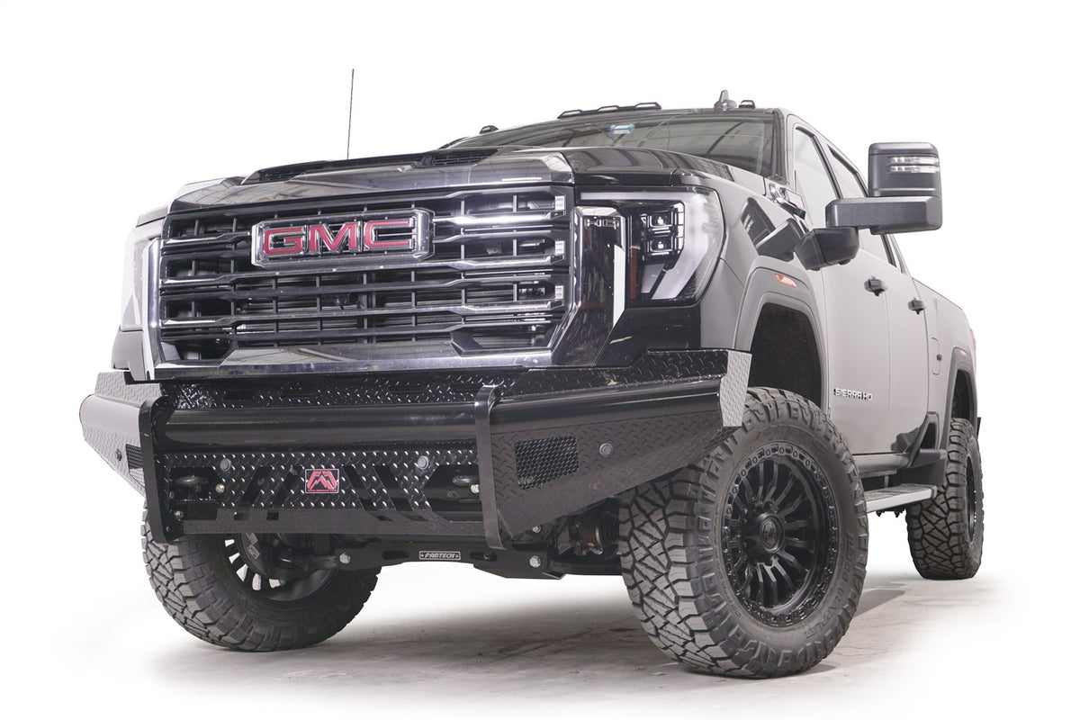 Black Steel Front Bumper • GMC Sierra 2500HD–3500HD