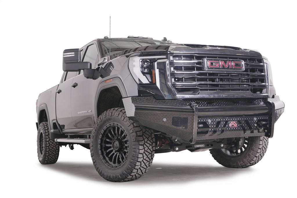 Black Steel Front Bumper • GMC Sierra 2500HD–3500HD