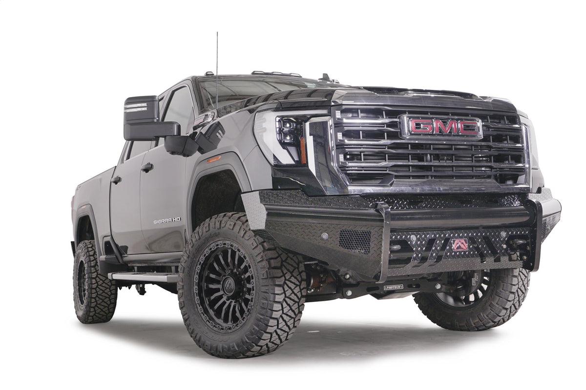 Black Steel Front Bumper • GMC Sierra 2500HD–3500HD