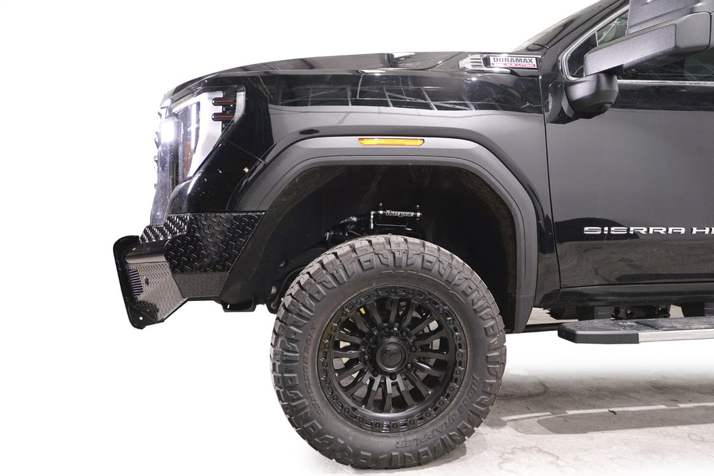 Black Steel Front Bumper • GMC Sierra 2500HD–3500HD