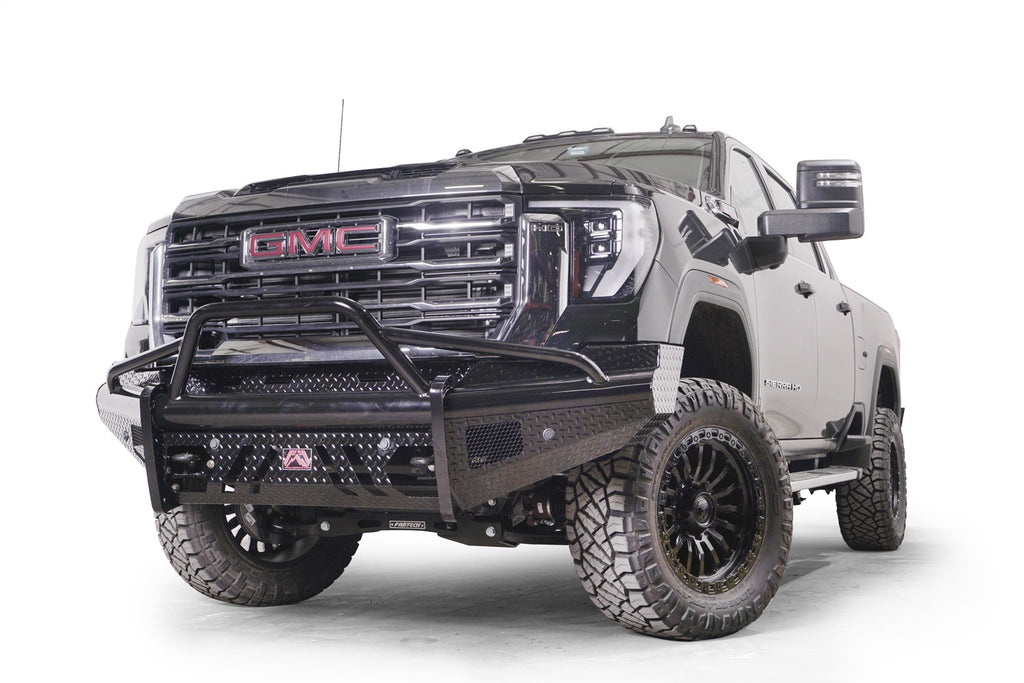 Black Steel Front Bumper • GMC Sierra 2500HD–3500HD
