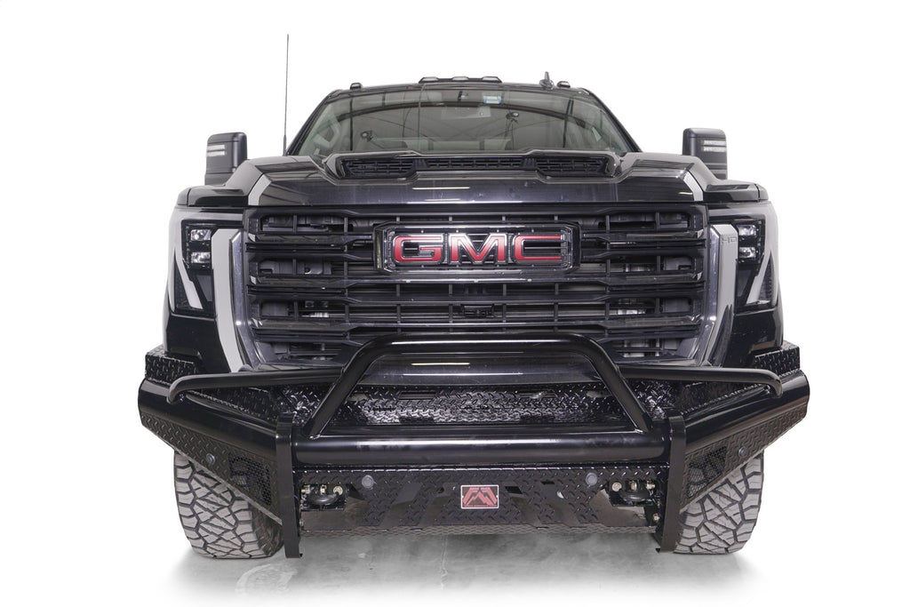 Black Steel Front Bumper • GMC Sierra 2500HD–3500HD