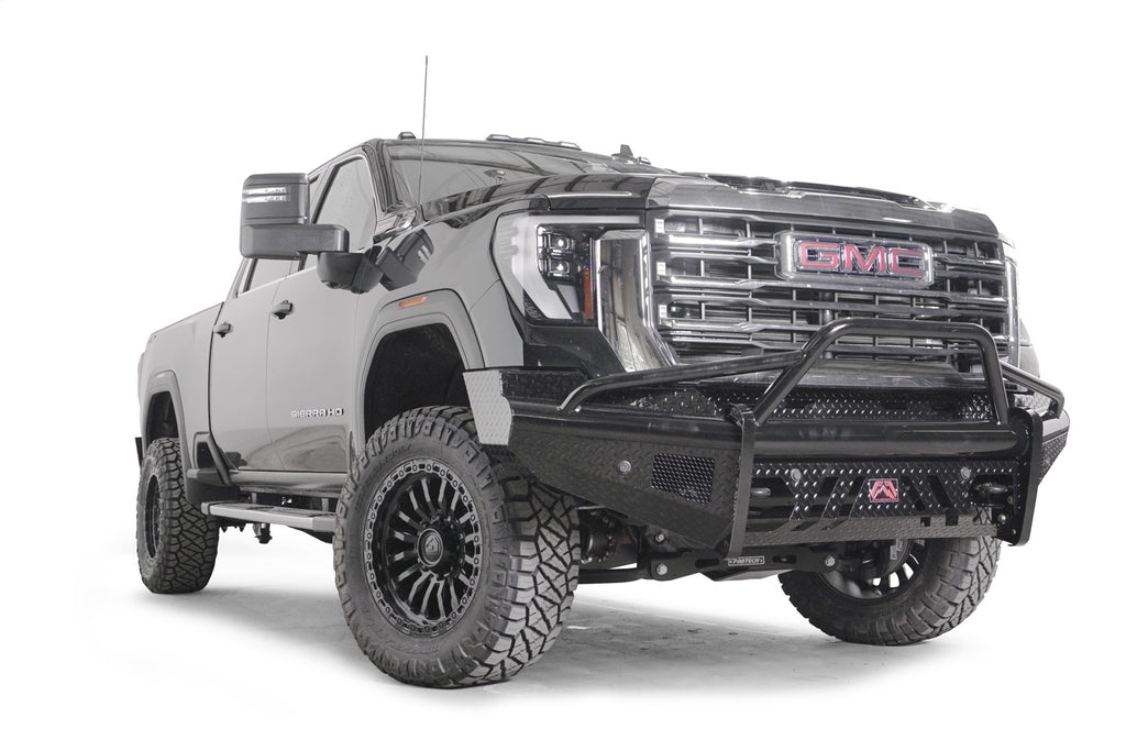 Black Steel Front Bumper • GMC Sierra 2500HD–3500HD