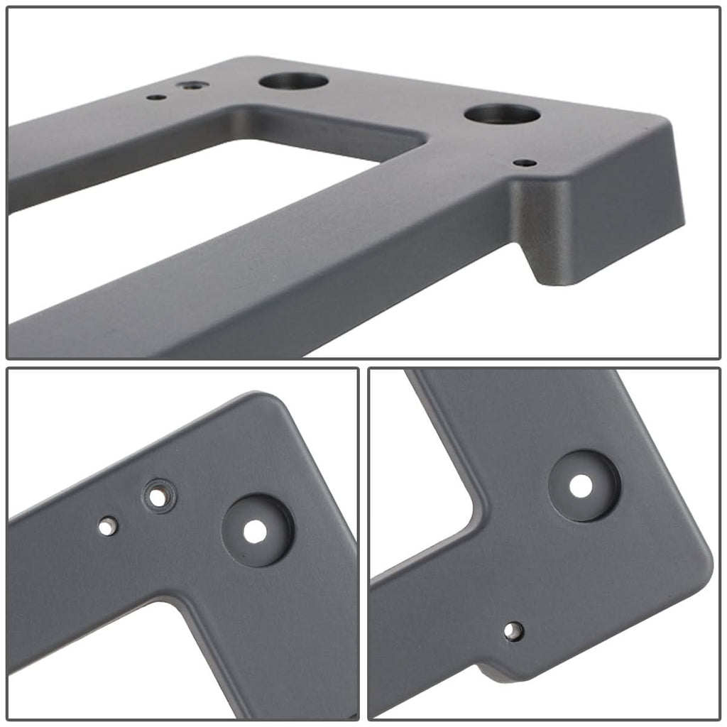 2019-2021 BMW 330i Front License Plate Mounting Bracket Black